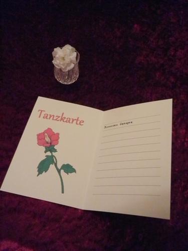 Die Tanzkarte